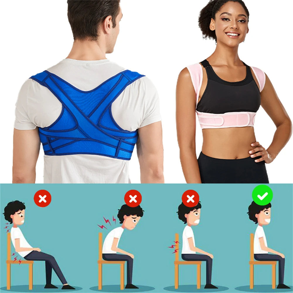 Anti-Humpback Orthotics Band Student Standing Posture Sitting Posture Spine Back Posture Correction Belt